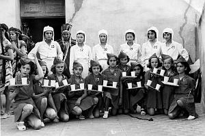 ECOLE LAMORICIERE FILLES 1950 6 EME FETES DE FIN D ANNEE N02
